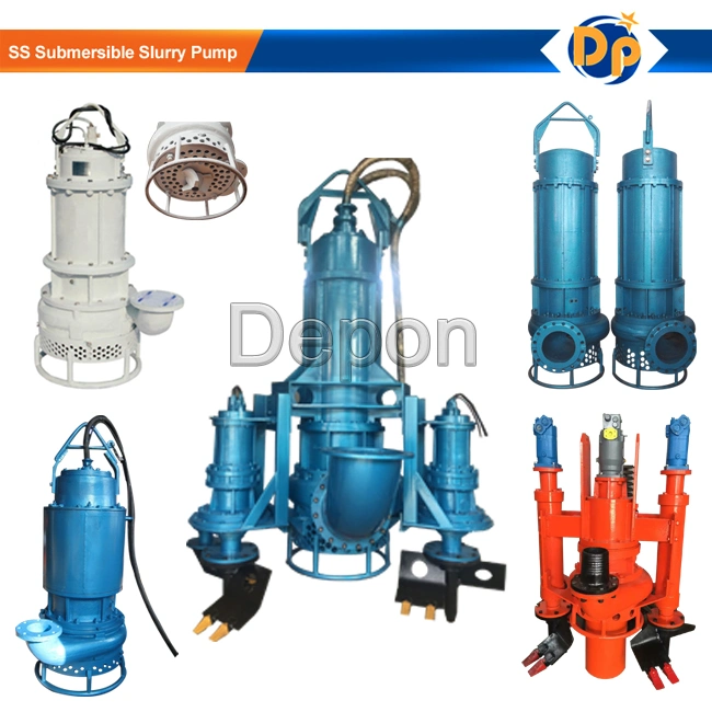 Centrifugal Submersible Slurry Pump for Sand Dredging with Agitator