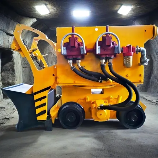 Электрический каменный погрузчик